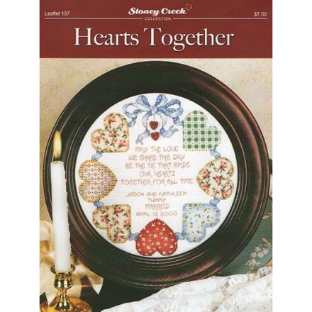 Hearts Together Схема для вышивания крестом Stoney Creek LFT157 - Вишивка хрестиком і бісером - Овечка Рукодільниця