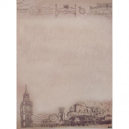 Канва для вишивання з фоновим малюнком Alisena КФ-1270 - Вишивка хрестиком і бісером - Овечка Рукодільниця