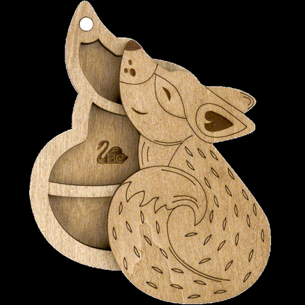 Органайзер для бисера с деревянной крышкой. Волшебная Страна (FLZB-104) - Вышивка крестиком и бисером - Овца Рукодельница