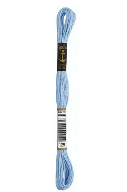 Мулине Cobalt Blue. Anchor (Anchor 129) - Вышивка крестиком и бисером - Овца Рукодельница