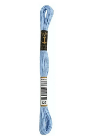 Мулине Cobalt Blue. Anchor (Anchor 129) - Вышивка крестиком и бисером - Овца Рукодельница