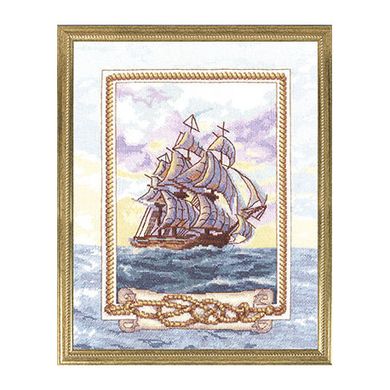 Набор для вышивки крестом Panna КР-0949 Корабль мечты - Вишивка хрестиком і бісером - Овечка Рукодільниця