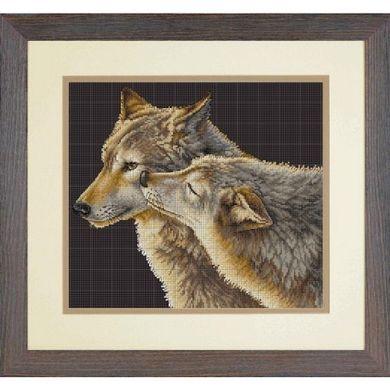 Набор для вышивания Dimensions 70-35283 Wolf Kiss - Вышивка крестиком и бисером - Овца Рукодельница