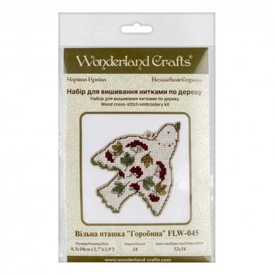 Набір для вишивання нитками по дереву Wonderland Сrafts FLW-045 - Вышивка крестиком и бисером - Овца Рукодельница