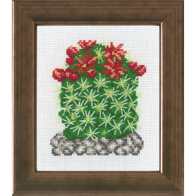 Набір для вишивання "Кактус (Cactus)" PERMIN - Вишивка хрестиком і бісером - Овечка Рукодільниця