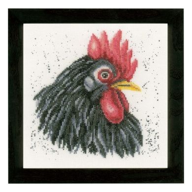Набор для вышивания Lanarte PN-0157489 Black chicken - Вишивка хрестиком і бісером - Овечка Рукодільниця