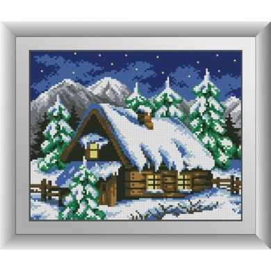 Зимний домик. Dream Art (30061D) - Вышивка крестиком и бисером - Овца Рукодельница