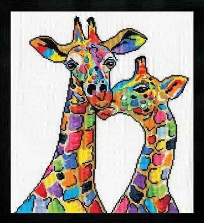 Жирафы. Набор для вышивания крестом. Design Works (dw3258) - Вышивка крестиком и бисером - Овца Рукодельница
