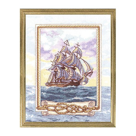 Набор для вышивки крестом Panna КР-0949 Корабль мечты - Вишивка хрестиком і бісером - Овечка Рукодільниця