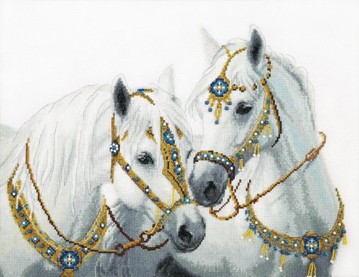 Свадебные лошади. Набор для вышивания крестом. Чаривна мить (ВТ-249) - Вышивка крестиком и бисером - Овца Рукодельница