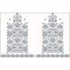 Набір для вишивки нитками Барвиста Вишиванка Весільний рушник 50х250 ТР057дн5099i