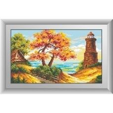 Набор для рисования камнями алмазная живопись Dream Art Морской пейзаж (квадратные, полная) 30458D - Вышивка крестиком и бисером - Овца Рукодельница