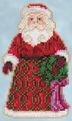 Greetings Santa/Приветствие Санты. Набор для вышивания. Mill Hill (JS205105) - Вышивка крестиком и бисером - Овца Рукодельница