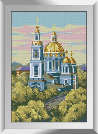 Церковь на закате. Набор алмазной живописи. Dream Art (31604D) - Вышивка крестиком и бисером - Овца Рукодельница
