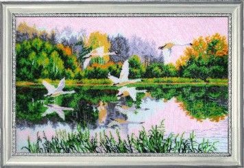 Набор для вышивания бисером Butterfly 527 На взлете (по картине Е. Самарской) - Вышивка крестиком и бисером - Овца Рукодельница