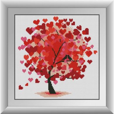 Дерево кохання. Dream Art (30256D) - Вишивка хрестиком і бісером - Овечка Рукодільниця