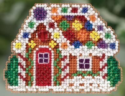 Gingerbread Cottage/Пряничный Коттедж. Набор для вышивания. Mill Hill (MH185305) - Вышивка крестиком и бисером - Овца Рукодельница