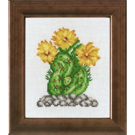 Набір для вишивання "Кактус (Cactus)" PERMIN - Вишивка хрестиком і бісером - Овечка Рукодільниця
