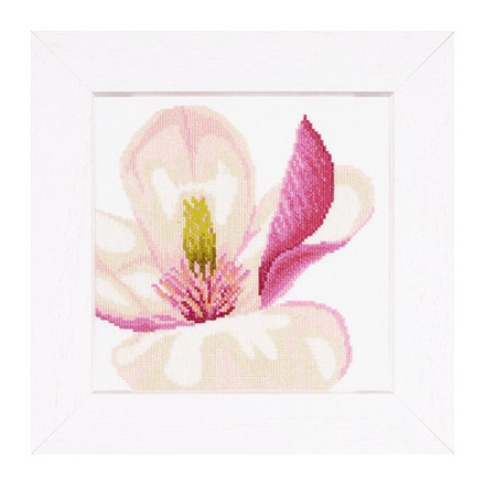 Набор для вышивания Lanarte PN-0008163 (35110) Magnolia Flower - Вишивка хрестиком і бісером - Овечка Рукодільниця