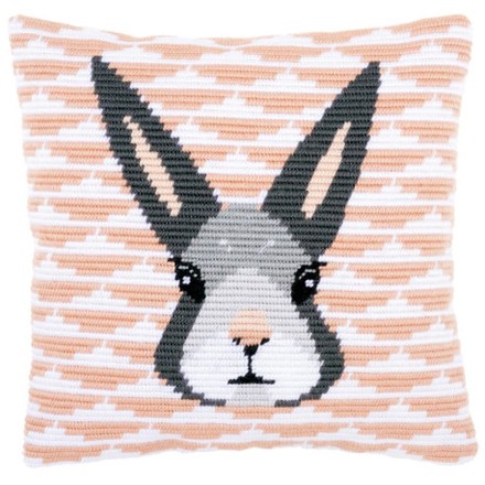 Кролик Набор для вышивки подушки (гобелен) Vervaco PN-0158278 - Вишивка хрестиком і бісером - Овечка Рукодільниця