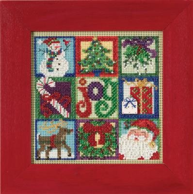 Joy of Christmas/Радість Різдва. Набір для вишивання. Mill Hill (MH145301) - Вишивка хрестиком і бісером - Овечка Рукодільниця