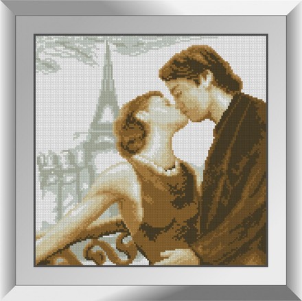Паризький поцілунок. Набір алмазний живопис. Dream Art (31288D) - Вишивка хрестиком і бісером - Овечка Рукодільниця