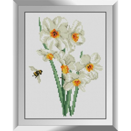 Нарцисс Набор алмазной живописи Dream Art 31785D - Вышивка крестиком и бисером - Овца Рукодельница