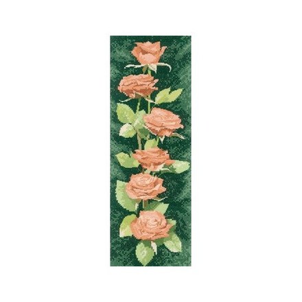 Персикові троянди Схема для вишивання хрестиком Heritage Crafts HC892 - Вишивка хрестиком і бісером - Овечка Рукодільниця