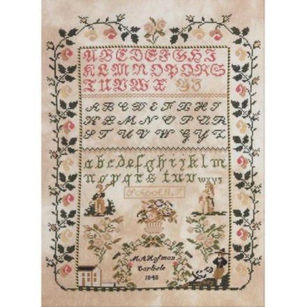 Набор для вышивания Bucilla 45959 Samper M.A.Hofmans ,1848 - Вышивка крестиком и бисером - Овца Рукодельница