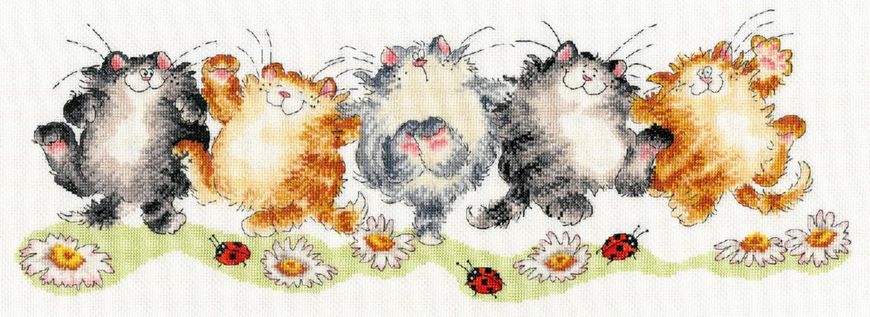 Кошка. Набор для вышивания крестом. Bothy Threads (XMS16) - Вышивка крестиком и бисером - Овца Рукодельница