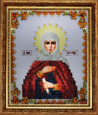 Святой Анны пророчицы. Икона для вышивания бисером. Картины бисером (Р-084кб) - Вышивка крестиком и бисером - Овца Рукодельница