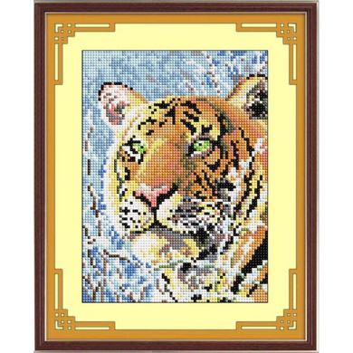 Заснеженный тигр. Dream Art (30311D) - Вышивка крестиком и бисером - Овца Рукодельница