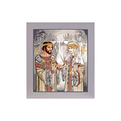 Петро та Февронія. Набір для вишивання хрестом. Alisena (1089а) - Вишивка хрестиком і бісером - Овечка Рукодільниця