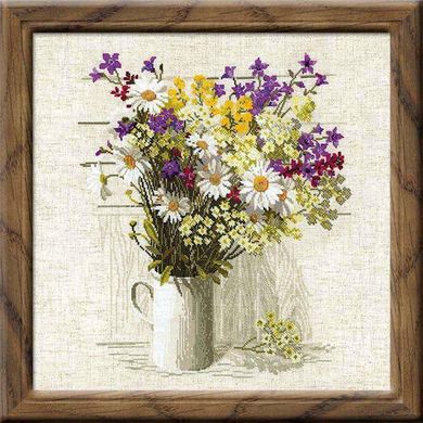 Полевые цветы. Набор для вышивания. Риолис (0924) - Вышивка крестиком и бисером - Овца Рукодельница