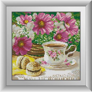 Ранковий чай. Dream Art (30278D) - Вишивка хрестиком і бісером - Овечка Рукодільниця