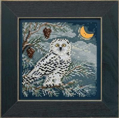 Snowy Owl/Снежная сова. Набор для вышивания. Mill Hill (MH144304) - Вышивка крестиком и бисером - Овца Рукодельница