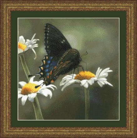 Swallowtail Butterfly Kustom Krafts. Набор для вышивания крестом. KUSTOM KRAFTS (73097) - Вышивка крестиком и бисером - Овца Рукодельница