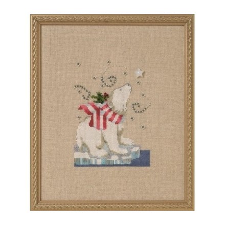 Зимний медведь Схема для вышивания крестом Nora Corbett NC278 - Вышивка крестиком и бисером - Овца Рукодельница
