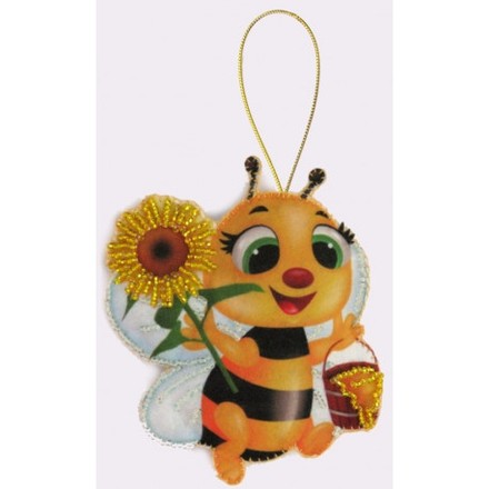 Набір для вишивання бісером Butterfly F031 Бджілка - Вишивка хрестиком і бісером - Овечка Рукодільниця