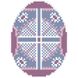 Набір для вишивки нитками Барвиста Вишиванка Пошита Великодня іграшка 10х13 ТР340аБ1013i