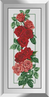 Розы (панель). Набор алмазной живописи. Dream Art (31068D) - Вышивка крестиком и бисером - Овца Рукодельница