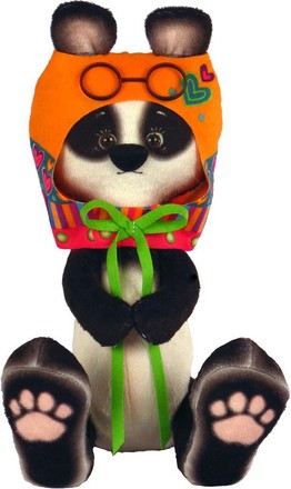 Панда в шлеме. Набор для шитья мягкой игрушки. ZooSapiens (М4018) - Вышивка крестиком и бисером - Овца Рукодельница