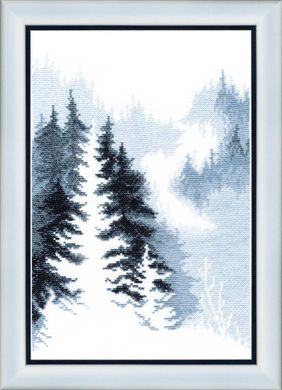 Зимовий ліс. Набір для вишивання хрестом. Чарівна Мить (ВТ-158) - Вишивка хрестиком і бісером - Овечка Рукодільниця