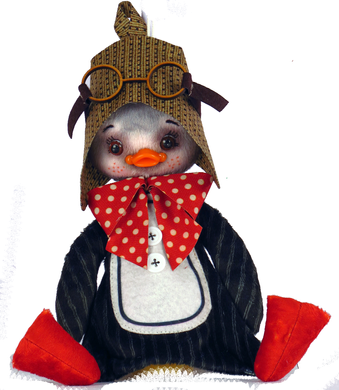 Пінгвін. Набір для шиття м'яких іграшок. Zoo Sapiens (ММ3022) - Вишивка хрестиком і бісером - Овечка Рукодільниця