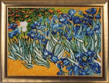 Набор для вышивания бисером Butterfly Полевые ирисы (по мотивам В. Ван Гога) 265 - Вышивка крестиком и бисером - Овца Рукодельница
