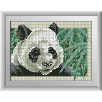 Панда в бамбуковой роще. Dream Art (30374D) - Вышивка крестиком и бисером - Овца Рукодельница
