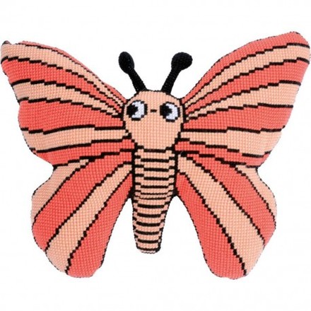Метелик Набір для вишивання хрестиком (подушка) Vervaco PN-0202669 - Вышивка крестиком и бисером - Овца Рукодельница