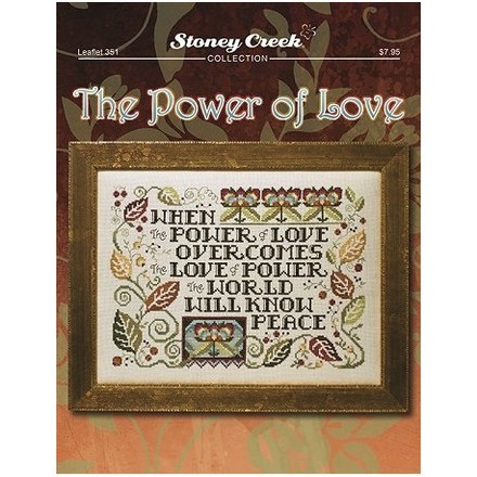 The Power of Love Схема для вышивания крестом Stoney Creek LFT351 - Вышивка крестиком и бисером - Овца Рукодельница