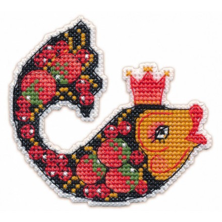 Магнит.Рыбка Набор для вышивки крестом Овен 1447 - Вышивка крестиком и бисером - Овца Рукодельница
