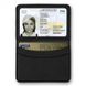 Обкладинка на ID паспорт чорна Заготовка для вишивки зі штучної шкіри Wonderland Сrafts FLBE(BB)-036